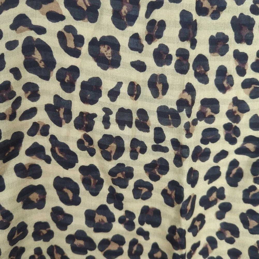 Reversible Infinity Scarf Striped &‎ Cheetah Prints